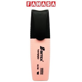 Bút dạ quang pastel - bitex hl05 - mild pink