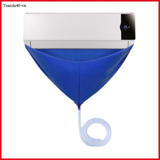 Túi vệ sinh AC Mini Split AC Unit Rửa bụi Vỏ sạch có ống nước Máy điều hòa treo tường có thể tái sử dụng 
