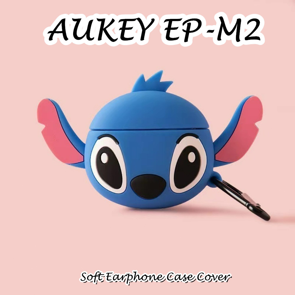 [Chất lượng cao] Dành cho Ốp lưng AUKEY EP-M2 Niche Cartoon Series Vỏ tai nghe silicon mềm