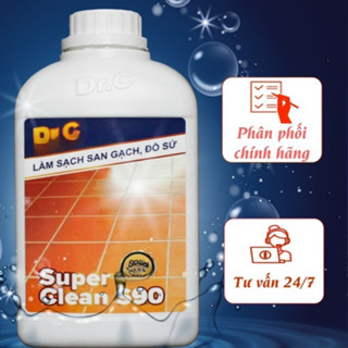 Chai Tẩy Rong Rêu, Xi Măng Vết Ố Gạch, Sàn Nhà, Tẩy Sàn Gạch, Thiết Bị Men Chất Lượng Cao   - Dung Tích 1L