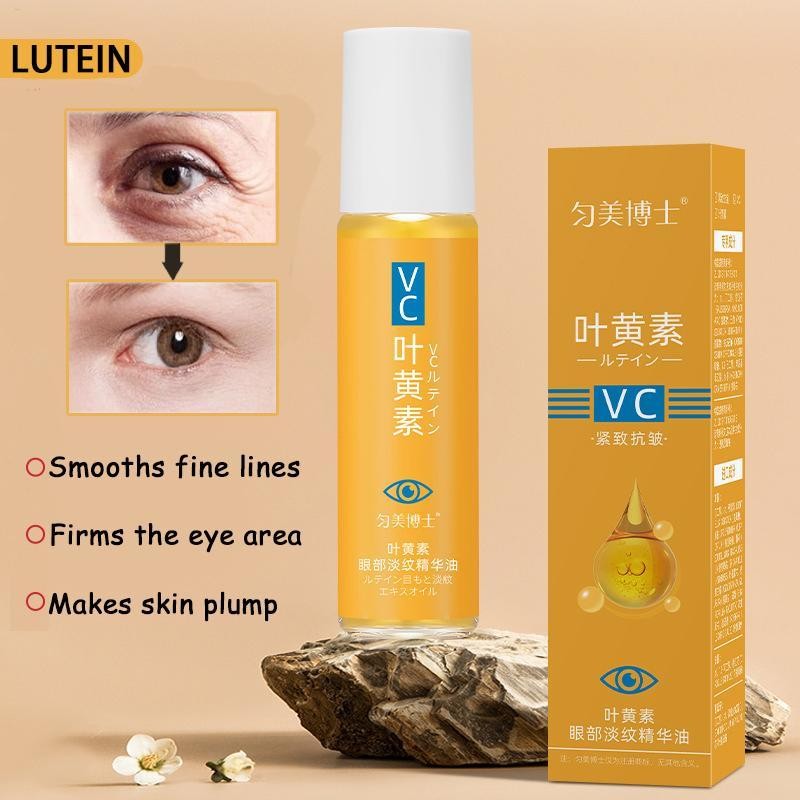 Lutein Eye Serum Dầu Con Lăn Mắt 8ml Lutein Dầu Loại Bỏ Túi Mắt Bóng Lutein Dầu Mắt Dưỡng Ẩm bọng mắ