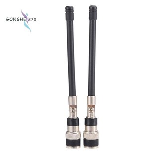 2 chiếc bnc uhf micro ăng ten cho shure pgx24 slx24 slx4 pg58 sm58 beta58 series mic không dây