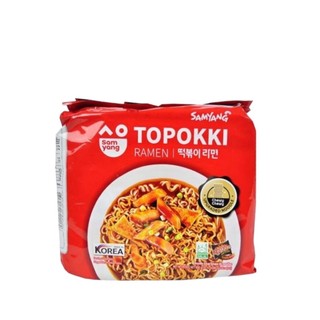 Lốc 5 gói Mì nước Samyang Topokki Ramen Hàn Quốc