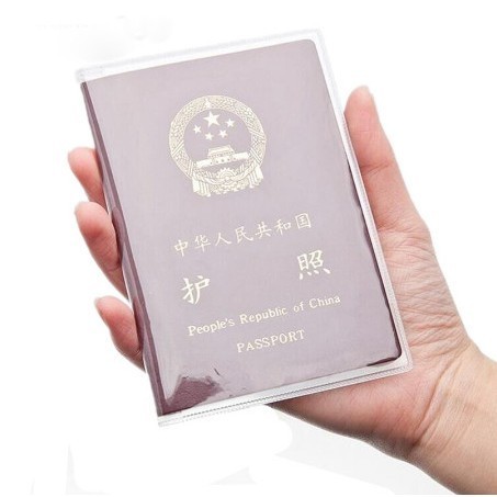 Vỏ Bọc Trong Suốt Chống Thấm Bọc Hộ Chiếu (Passport)  Tiện Dụng