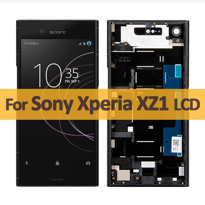 Dành Cho SONY XPERIA XZ1 G8341 G8342 F8342 F83411 Màn Hình LCD Có Màn Hình Cảm Ứng
