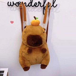 Ba lô Baosity Capybara Sáng tạo Daypack Ba lô hoạt hình dễ thương để ba lô