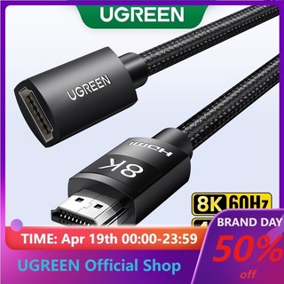 Cáp mở rộng HDMI 2.1 UGREEN cho PS5 GoPro Hero 8 8K/60Hz 4K/120Hz 48Gbps eARC HDCP 8K HDMI 2.1