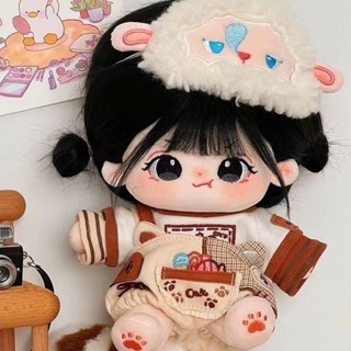Búp bê Cotton có ảnh hưởng 20cm Búp bê hình người có thể hoán đổi cho nhau Búp bê khỏa thân không có quần áo