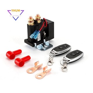 Công tắc pin Rơle Điều khiển từ xa Công tắc nguồn Ngắt kết nối nhanh Công tắc cách ly Chống trộm Công tắc từ xa 12V 500A