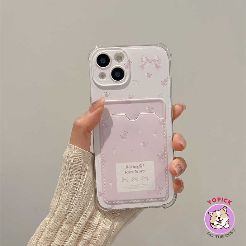 Nghệ Thuật Hoa Tím Cho iPhone15 7plus xsmax 11pro 14plus 15promax 14promax Ốp Điện Thoại 14 13promax Vỏ Điện Thoại Đựng Thẻ Thẻ 12 Vỏ Mềm 11 Nữ Niche Nhỏ Tươi Phong Cách Mới Mùa Hè KB