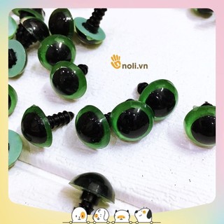 Mắt thú màu xanh lá có chốt an toàn cho bé (1 đôi)