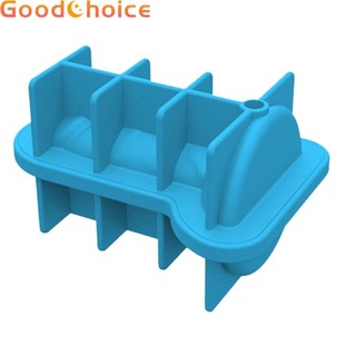 Ice Cube Tray With Lid Convenient Silicone Stackable Versatile Brand New