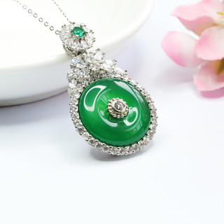 Mặt dây chuyền hoa cúc tự nhiên Mã não Khóa an toàn Mặt dây chuyền Trang sức Nhà máy Bán buôn Vận chuyển MN2083008