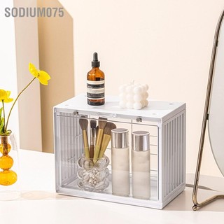 Sodium075 Hộp trưng bày hình hành động bằng nhựa Kệ chống bụi có thể xếp chồng lên nhau búp bê cửa