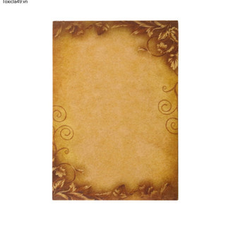 Set 8 sheets of paper, 8 patterns, A5 retro style