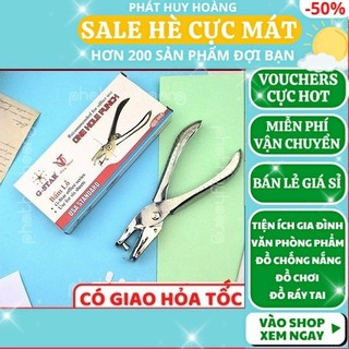 Dụng cụ đục lỗ giấy GS968 Gstar , kiềm đục lỗ giấy đơn chất lượng cao ✔️ FREESHIP 🚚 - Phát Huy Hoàng