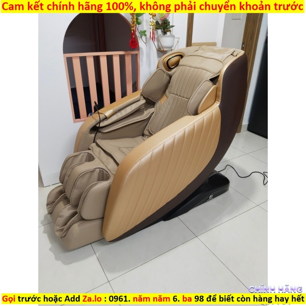 Kho Ghế massage Okinawa Os - 725, con lăn silicon 4D, điều kiển giọng nói tiếng việt