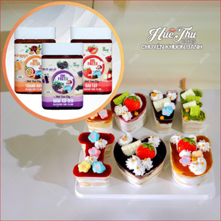 Mứt Trái Cây Có Xác Làm Nhân Bánh - Uni Fresh - Xô 350gr Đủ Hương Vị