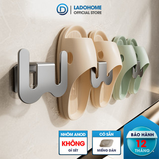  Giá để giày dép dán tường LADOHOME RX13 nhôm anod không gỉ tiết kiệm không gian phù hợp mọi loại giày dép 