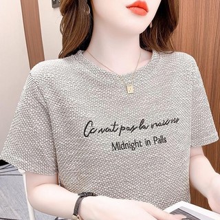 Chic / Xuân Hè / Phong Cách Mới / Thiết Kế Cảm Giác / / Tay Ngắn / Chữ / Áo Thun / Cổ Tròn / Giản Dị / Áo Nữ Đẹp