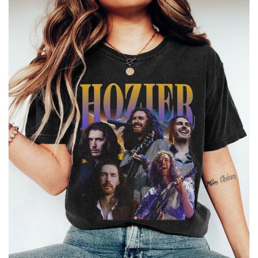 2024 bánh quế cho bạn bè Áo sơ mi cổ điển Hozier, Áo sơ mi Meme vui nhộn Hozier, Quạt Hozier