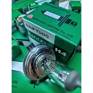 Bóng h4 12v 100w/ 90w. bóng đèn ô tô con ó eagleye nam yung. chuyên các loại bóng halogen giá sỉ
