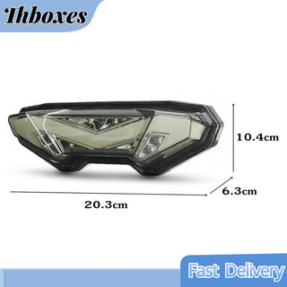 Thboxes đèn hậu xe máy cho yamaha mt-09fz09 2013-2017 phanh lái led tích hợp đèn hậu phía sau lắp ráp