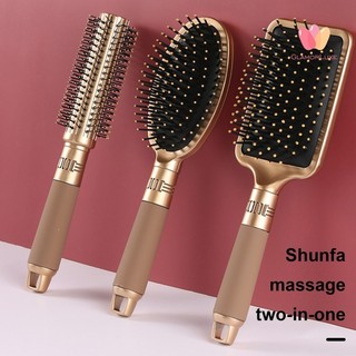 Glamorluxe-1pc / 3 Chiếc Massage Đệm Không Khí Lược Chống Tĩnh Điện Mịn Thoải Mái Frizz-Free Lược Tóc Linh Hoạt Để Massage Da Đầu
