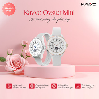 Đồng Hồ Thông Minh KAVVO Oyster Mini Siêu Mỏng Dành Cho Nữ | Nghe Gọi Bluetooth Chip Osi-Core 1.0