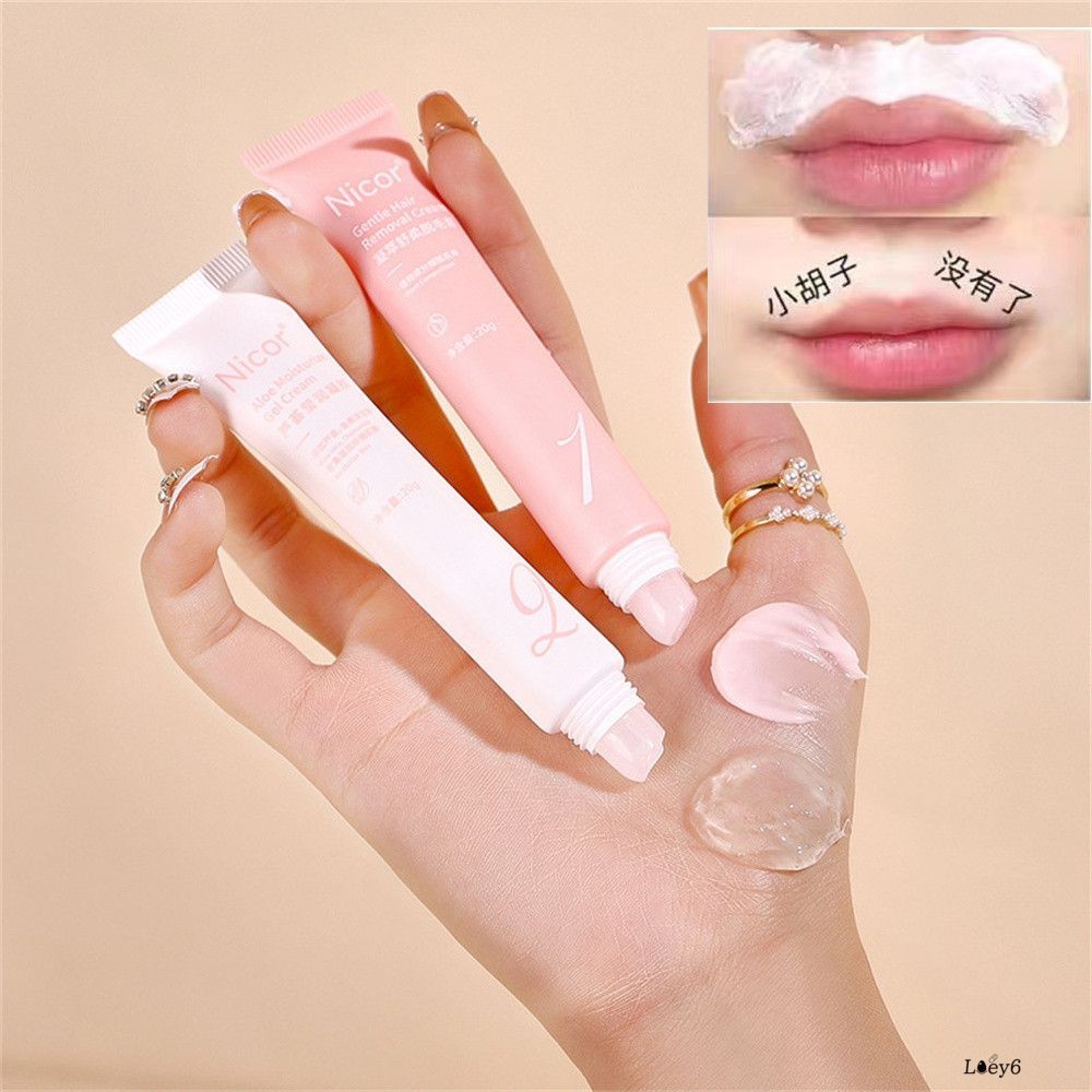 Còn hàng Kem tẩy lông môi Nicor Mặt đặc biệt Loại bỏ ria mép nhẹ nhàng LOEY1