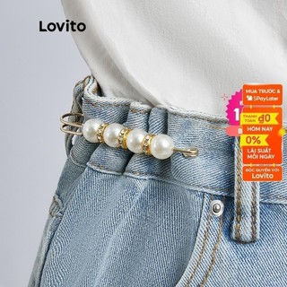 Lovito Bộ 5 trâm ngọc trai L233L166 (Vàng)