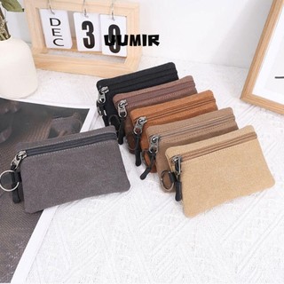 Túi đựng tiền xu, Ví vải Mini, Ví dây kéo thời trang nam nữ