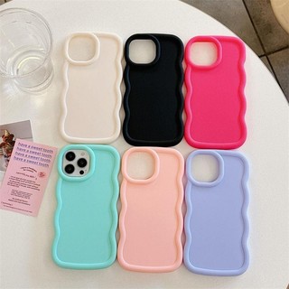 Sang Trọng Đơn Giản Màu Macaron Vồng Vồng Viền Cho OPPO A60 A57 2022 4G A77S A77 A76 A36 A79 A92 A72 A98 A96 A1 F11 F9 Pro RENO 11 Pro 11F 2F 2Z 8 7 6 5 6Z 5Z 7Z 8Z 8Z Ốp điện thoại dạng lỏng