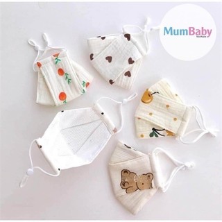 Khẩu trang cho bé Vải Xô Muslin Loại Đẹp