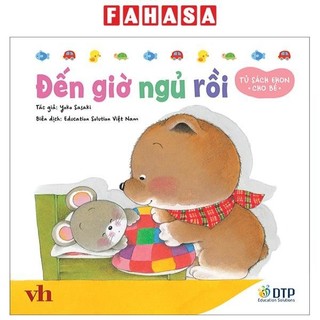 Sách tủ sách ehon cho bé - đến giờ ngủ rồi - bìa cứng