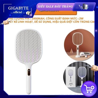 Vợt bắt muỗi cầm tay Qualitell S1 Xiaomi model ZSS210903 có đèn và đế treo làm đèn bắt muỗi