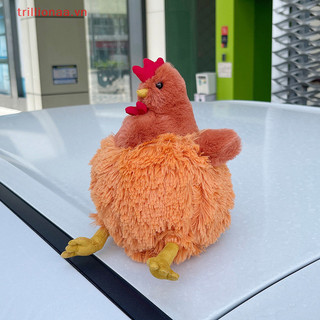 Trillionaa diy phụ kiện ô tô trang trí búp bê đế búp bê rồng mũ bảo hiểm ô tô xe máy mái cửa nắng trang trí xe rồng đồ trang trí nội thất búp bê vn