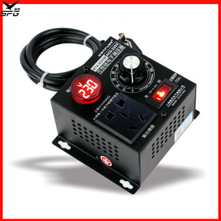 Spg 220v 4000w Động cơ điều chỉnh điện áp Scr công suất cao / quạt / bộ điều khiển tốc độ máy khoan điện Thống đốc nhiệt điện áp