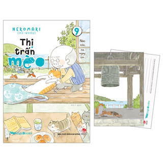 Sách thị trấn mèo - tập 9 - tặng kèm postcard