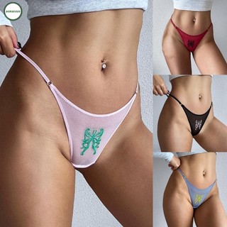 ⭐ready stock ⭐thongs g string thong high cut panties knicker seamless slight stretch