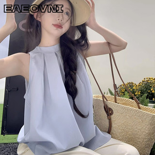 EAEOVNI áo phông áo thun nữ croptop baby tee Thời trang Dễ thương Minimalist Trendy WTX2460A8G 26Z240627