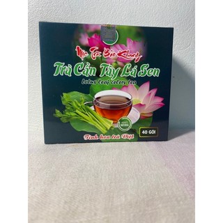 Hộp 40 trà cần tây lá sen Bảo Khang, trà túi lọc cần tây giảm cân, lá sen, giúp giảm cân, giảm béo H