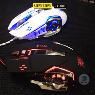 Chuột máy tính chuyên Game có dây 6D DIVIPARD G502 Led đa màu DPI 3200 -DC2220