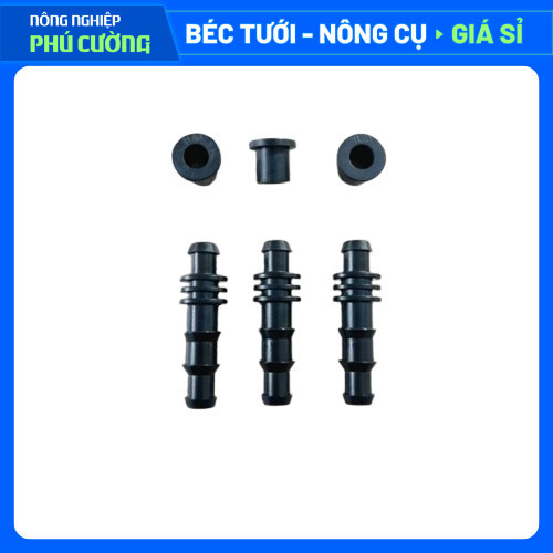 Khởi thuỷ 10mm , khởi thuỷ 12mm . phụ kiện 10mm và 12mm , tê 10mm , tên 12mm , nối 12mm - Phú Cường