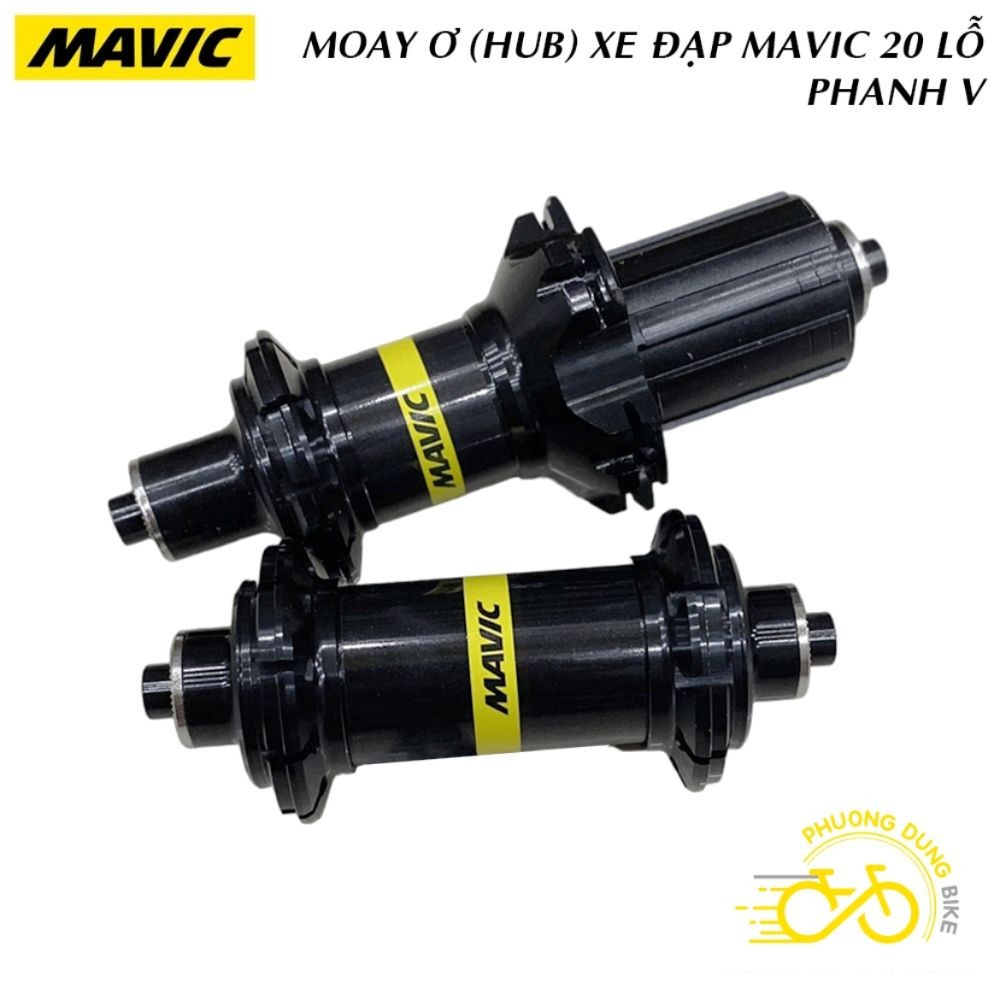 Moay ơ (Đùm) Hub xe đạp MAVIC 20 Lỗ - Phanh V (Cối nổ)