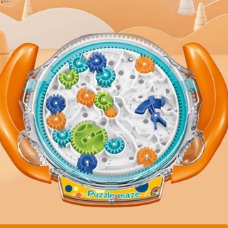 Trò chơi mê cung bóng lăn cầm tay LEOTA, Trò chơi mê cung lòng bàn tay 3D giáo dục sớm bằng nhựa, Bóng thép sáng tạo Bóng cân bằng Trò chơi kiên nhẫn Quà tặng trêu ghẹo trí tuệ