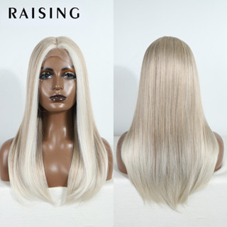  Raising Ren Tổng Hợp Mặt Trước Tóc Giả Cosplay Trắng Thẳng Tóc Cho Bé Bob Tóc Giả Tổng Hợp Tóc Giả 22 "Ombre Tóc Giả Tóc Giả Cho Nữ Tóc Giả 