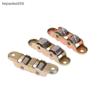 Hejianbo555 80 Loại Flat / Rãnh Đôi Bánh Xe Trượt Kim Loại Cửa Sổ Ròng Rọc Hỗ Trợ Đáy Trượt Con Lăn Theo Dõi Phần Cứng Phụ Kiện Tốt