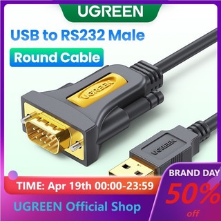Cáp chuyển đổi UGREEN USB sang RS232 COM PDA DB9 9 chấu có chipset PL2303
