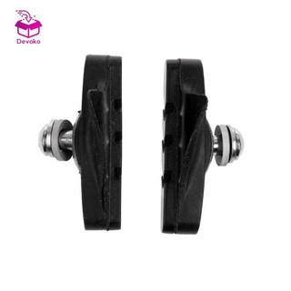 2 chiếc đường đua xe đạp phanh má phanh / khối / giày cao su
